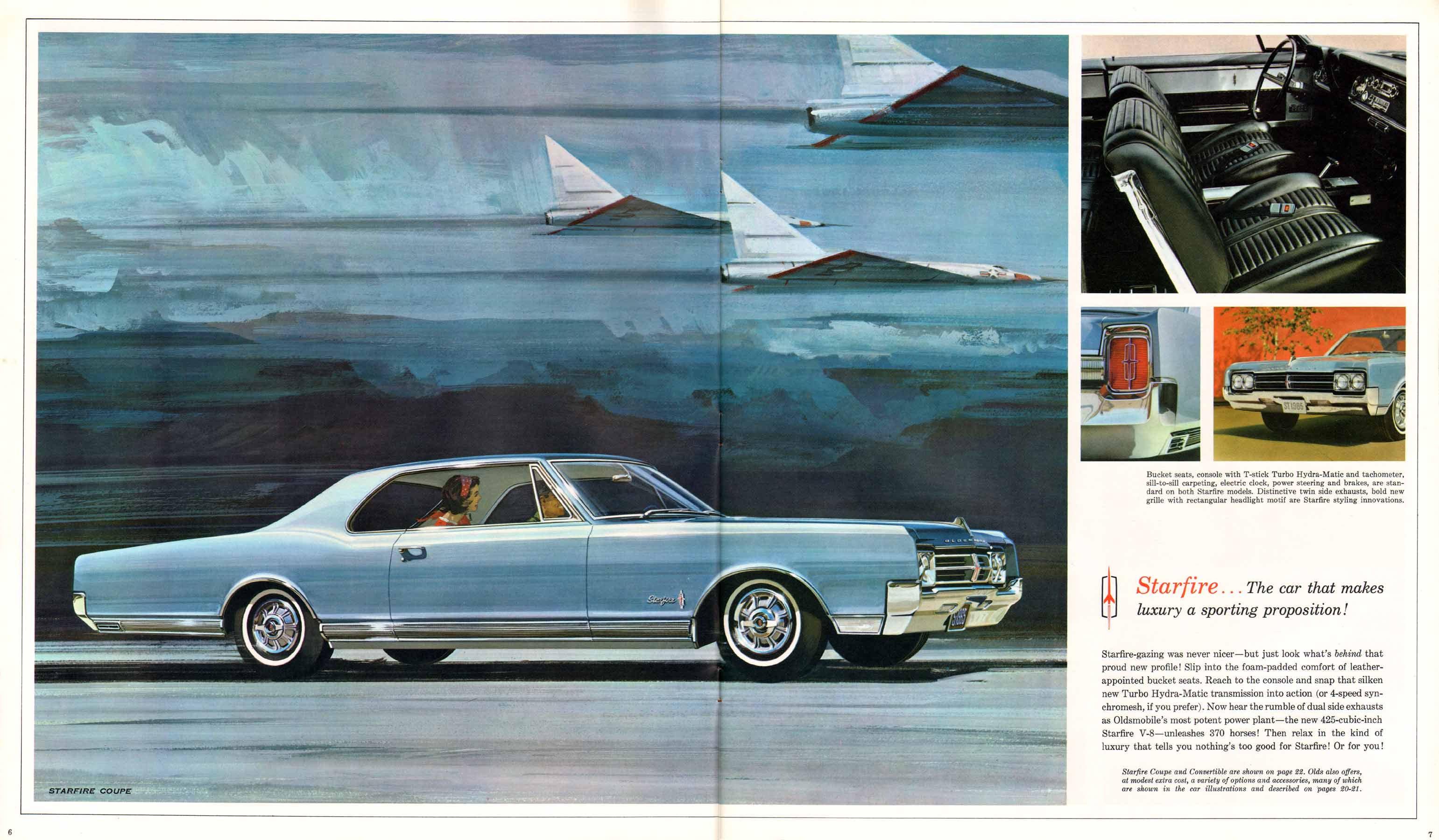 1965 Oldsmobile Motor Cars Prestige Brochure Page 3